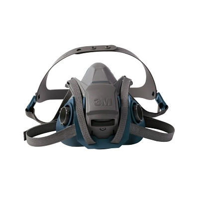 3M™ Rugged Comfort Quic-Latch Half-Facepiece Reusable Respirators, Small