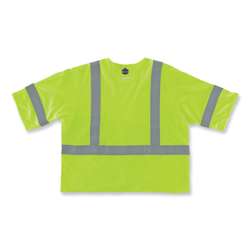 TENACIOUS HOLDINGS, INC. ergodyne® 22217 GloWear 8356FRHL Class 3 FR Hook and Loop Safety Vest with Sleeves, Modacrylic, 2X-Large/3X-Large, Lime