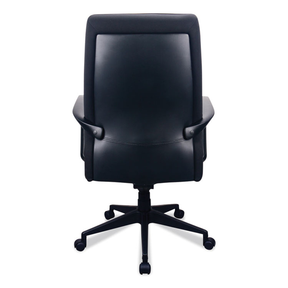 THE RAYNOR GROUP, INC. Tempur-Pedic® by TP300 300 Leather High-Back Chair, Supports Up to 250 lb, 19.57" to 22.56" Seat Height, Black