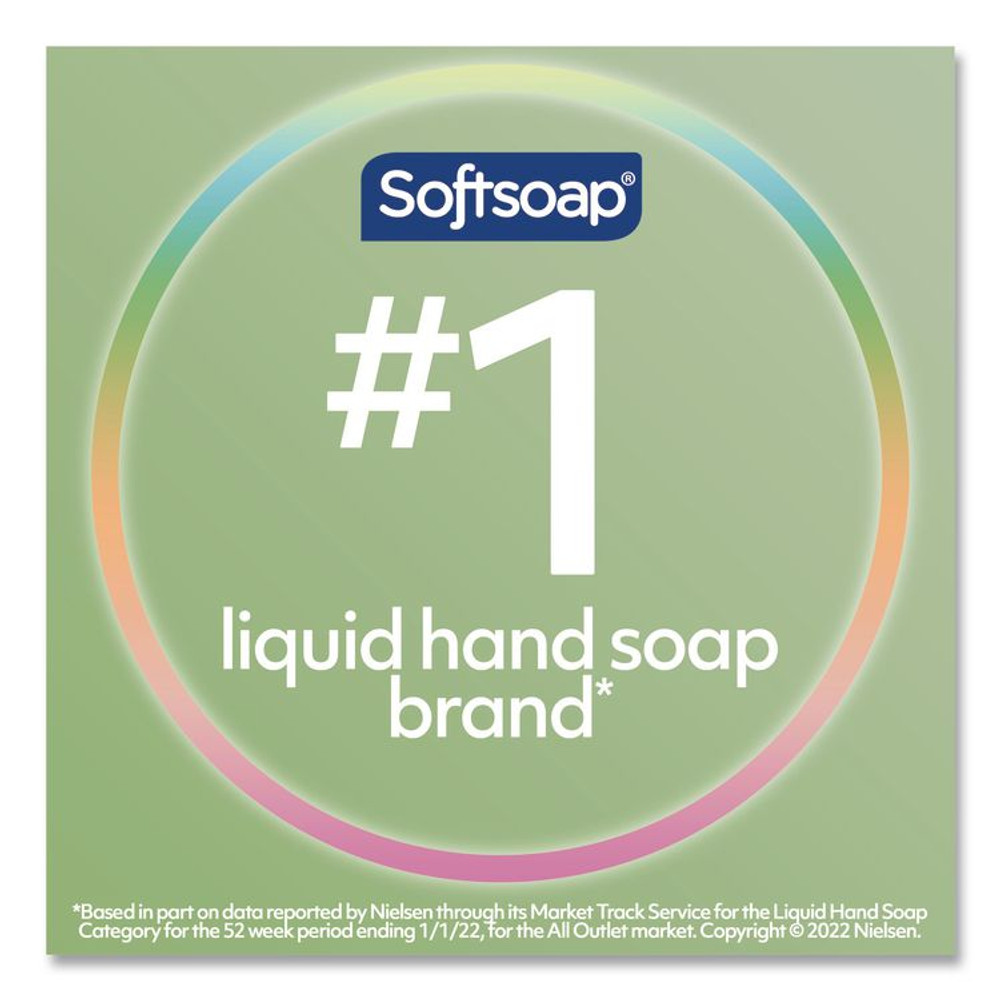 COLGATE PALMOLIVE, IPD. Softsoap® 45991 Antibacterial Liquid Hand Soap Refill, Fresh Scent, 50 oz, Green, 6/Carton