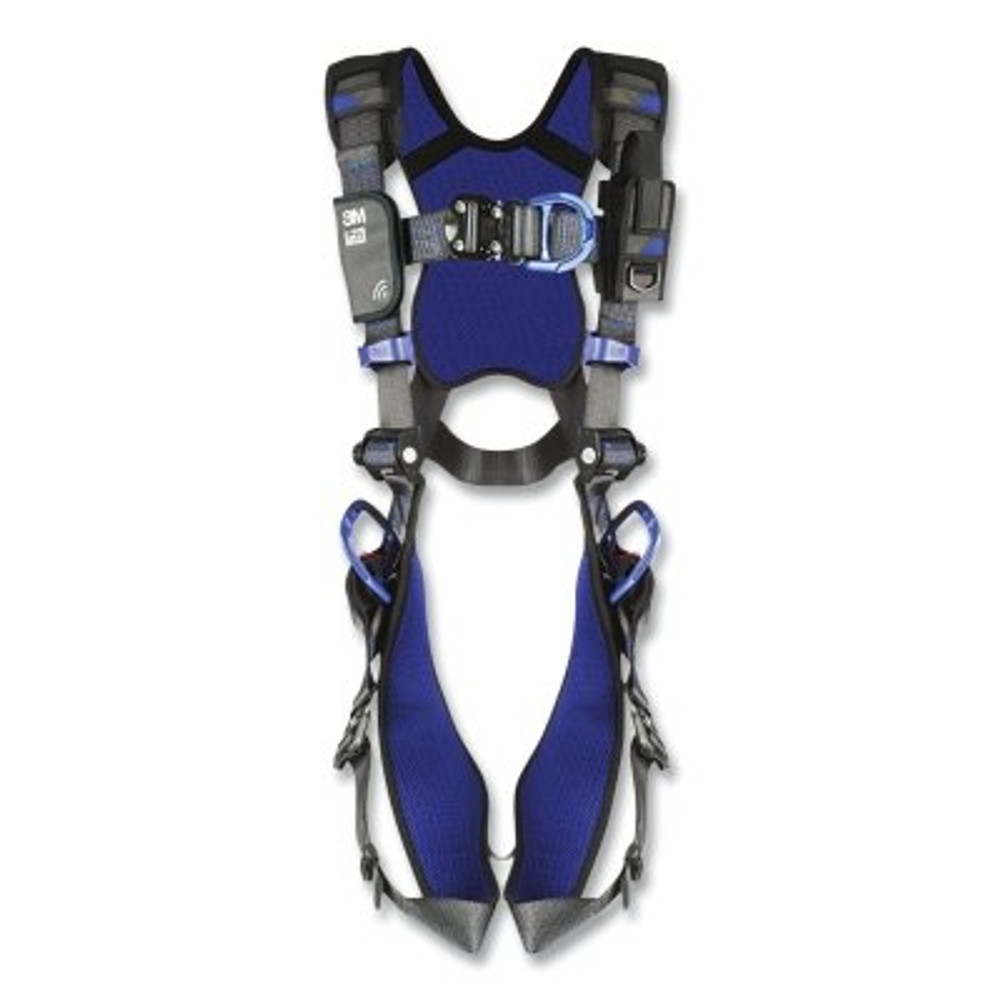 3M™ DBI-SALA® ExoFit™ X300 Comfort Wind Energy Climbing/Positioning Safety Harness, Back/Front/Hip D-Rings, Medium, Auto-Locking QC