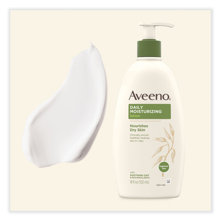 JOHNSON & JOHNSON Aveeno® Active Naturals® 100360003 Daily Moisturizing Lotion, 12 oz Pump Bottle