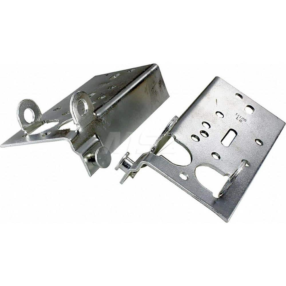 American Garage Door Supply HBB100 Garage Door Hardware; Hardware Type: Garage Door Bottom Lift and Roller Bracket ; For Use With: Residential Door ; Material: Steel ; Overall Width: 3 ; Overall Height: 5.6875 ; Finish: Zinc-Plated