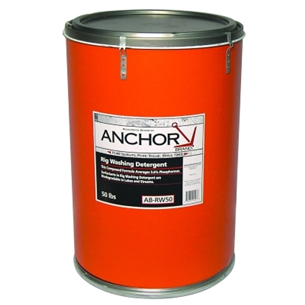 ORS Nasco Anchor Brand Rig Washing Detergent, 50 lb, Drum