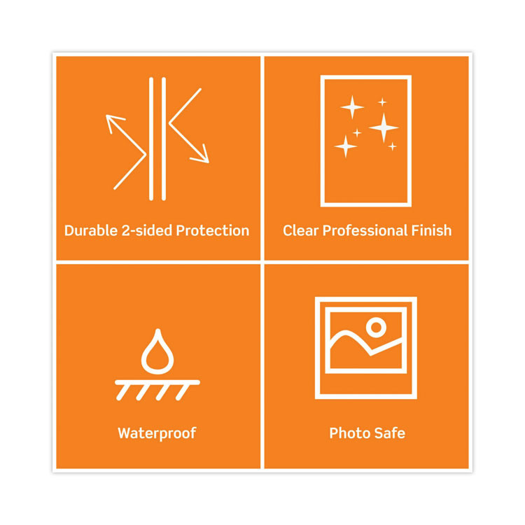 3M/COMMERCIAL TAPE DIV. Scotch™ TP585450 Laminating Pouches, 5 mil, 9" x 11.5", Gloss Clear, 50/Pack
