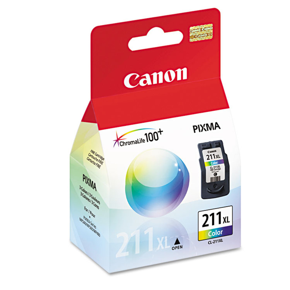 INNOVERA Canon® 2975B001 2975B001 (CL-211XL) High-Yield Ink, 349 Page-Yield, Tri-Color