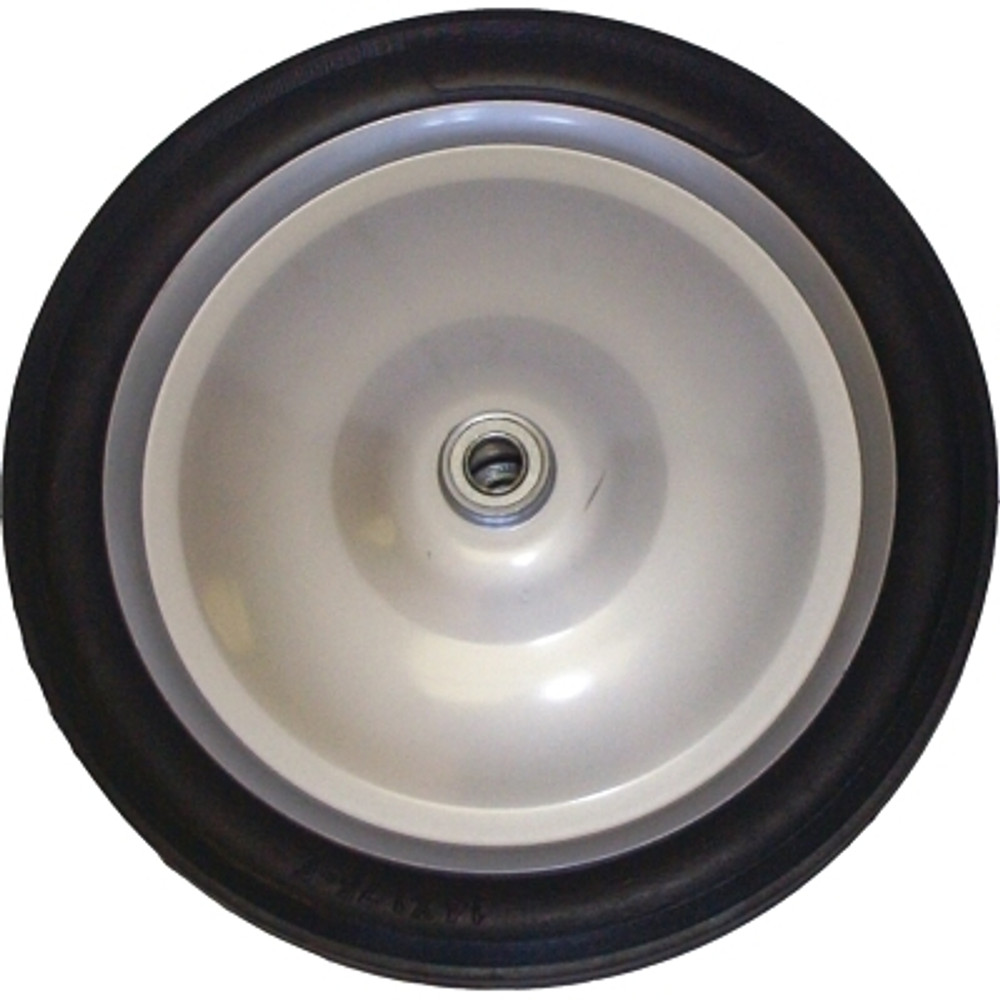 Saf-T-Cart™ Semi-Pneumatic Wheel, Rubber, 14 in Wheel dia, 200 lb