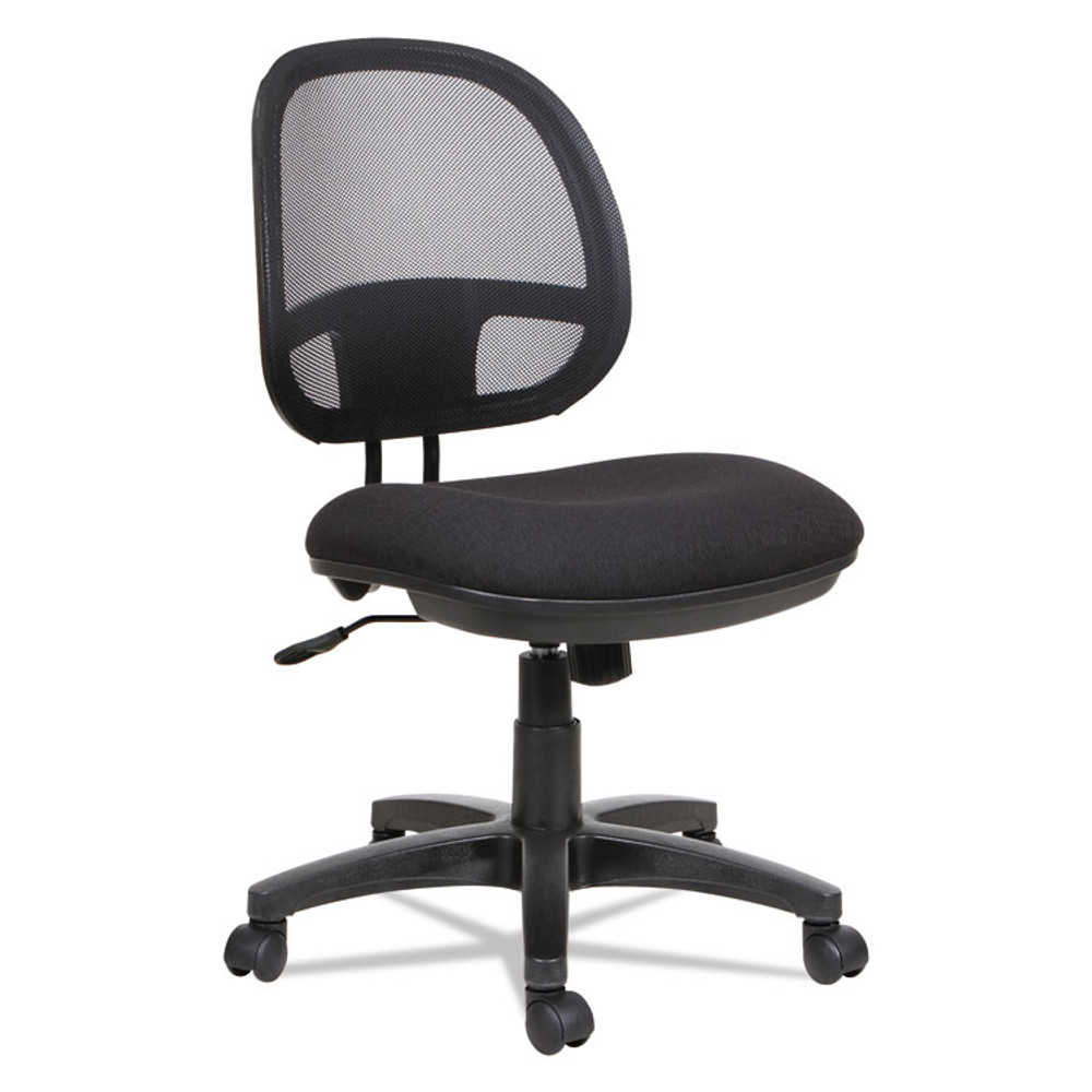 ALERA IN4814 Alera Interval Series Swivel/Tilt Mesh Chair, Supports Up to 275 lb, 18.3" to 23.42" Seat Height, Black