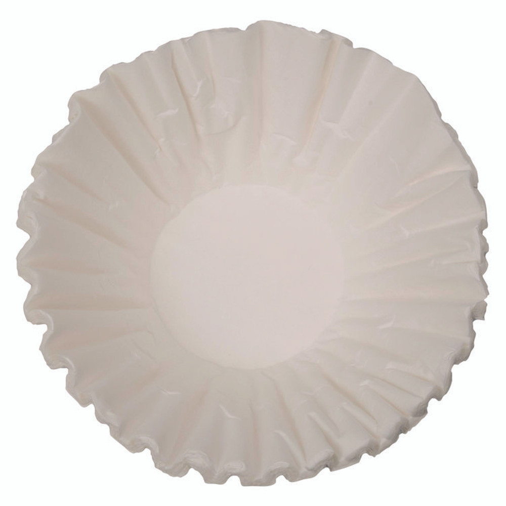 BUNN-O-MATIC BCF-250 Flat Bottom Coffee Filters, 12 Cup Size, 250/Pack