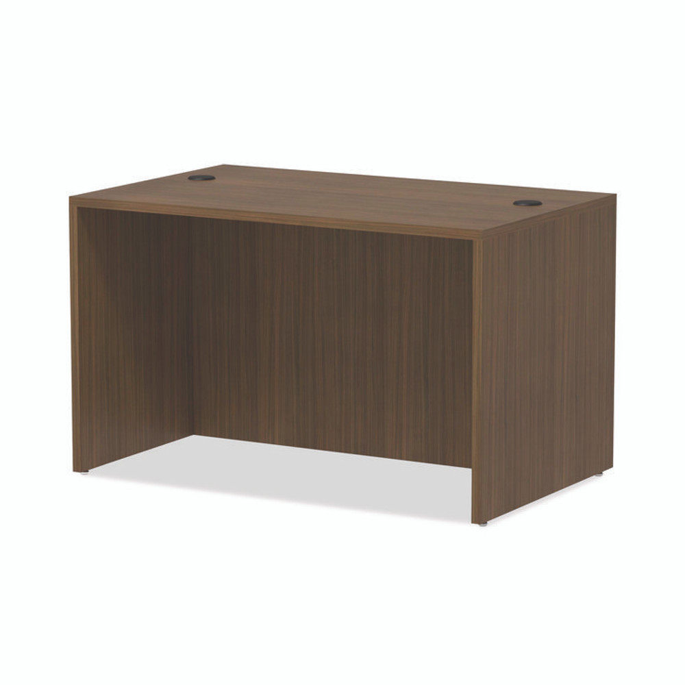 ALERA VA214830WA Alera Valencia Series Straight Front Desk Shell, 47.25" x 29.5" x 29.63", Modern Walnut