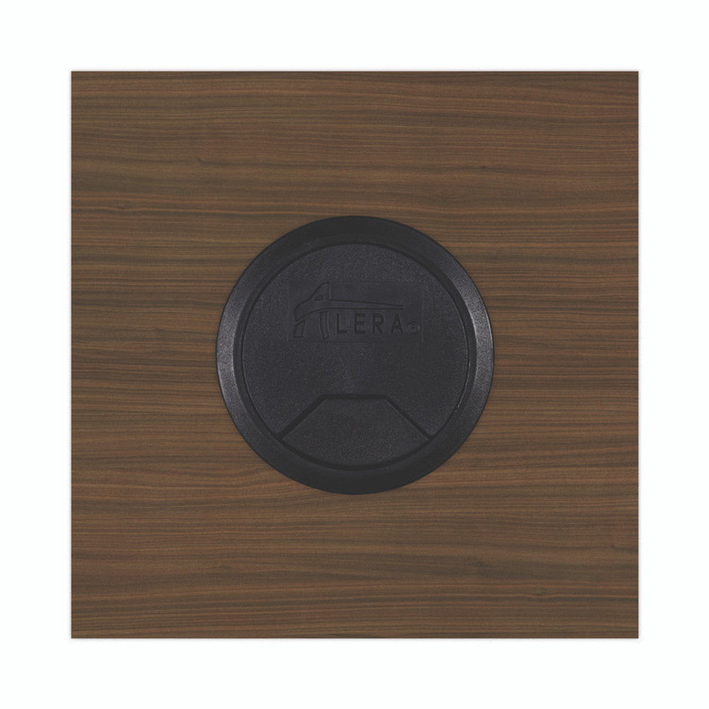 ALERA VA214830WA Alera Valencia Series Straight Front Desk Shell, 47.25" x 29.5" x 29.63", Modern Walnut