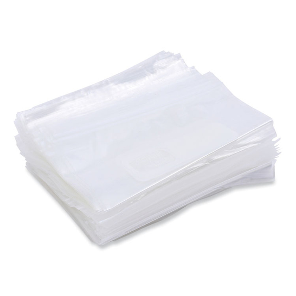 BOARDWALK QUARTBAG Reclosable Food Storage Bags, Quart, 7" x 8", Clear, 500/Box