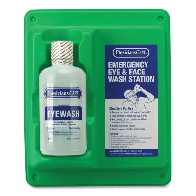 First Aid Only® Eye and Skin Flush Emergency Station/Replacement Bottle, 32 oz