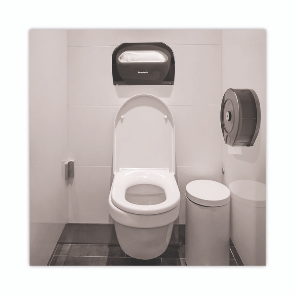 BOARDWALK 6102B JRT Jumbo Roll Bathroom Tissue, Septic Safe, 2-Ply, 3.5" x 2,000 ft, White, 6 Rolls/Carton