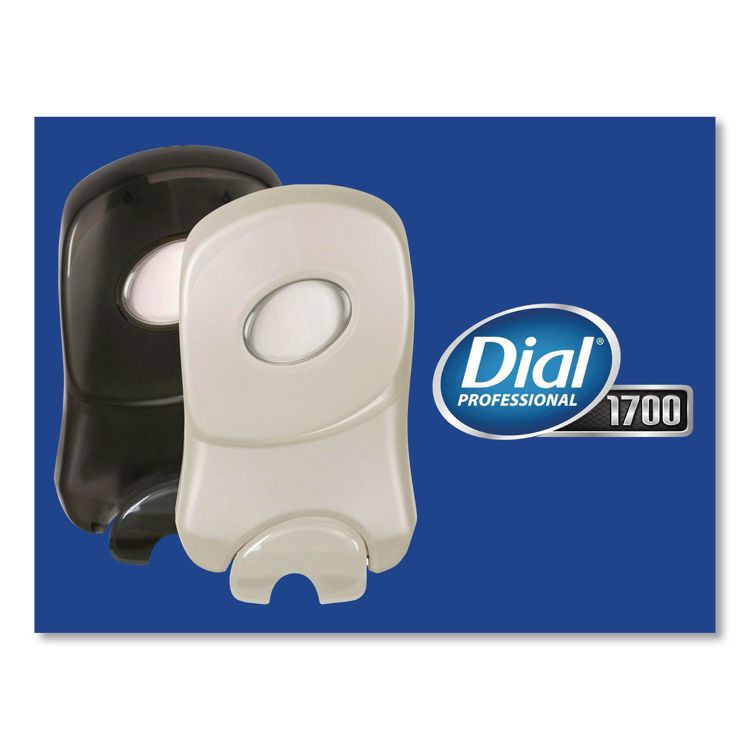 DIAL PROFESSIONAL 20078 Dial 1700 Manual Dispenser, 1.7 L, 12.66 x 7.07 x 3.95, Pearl, 3/Carton