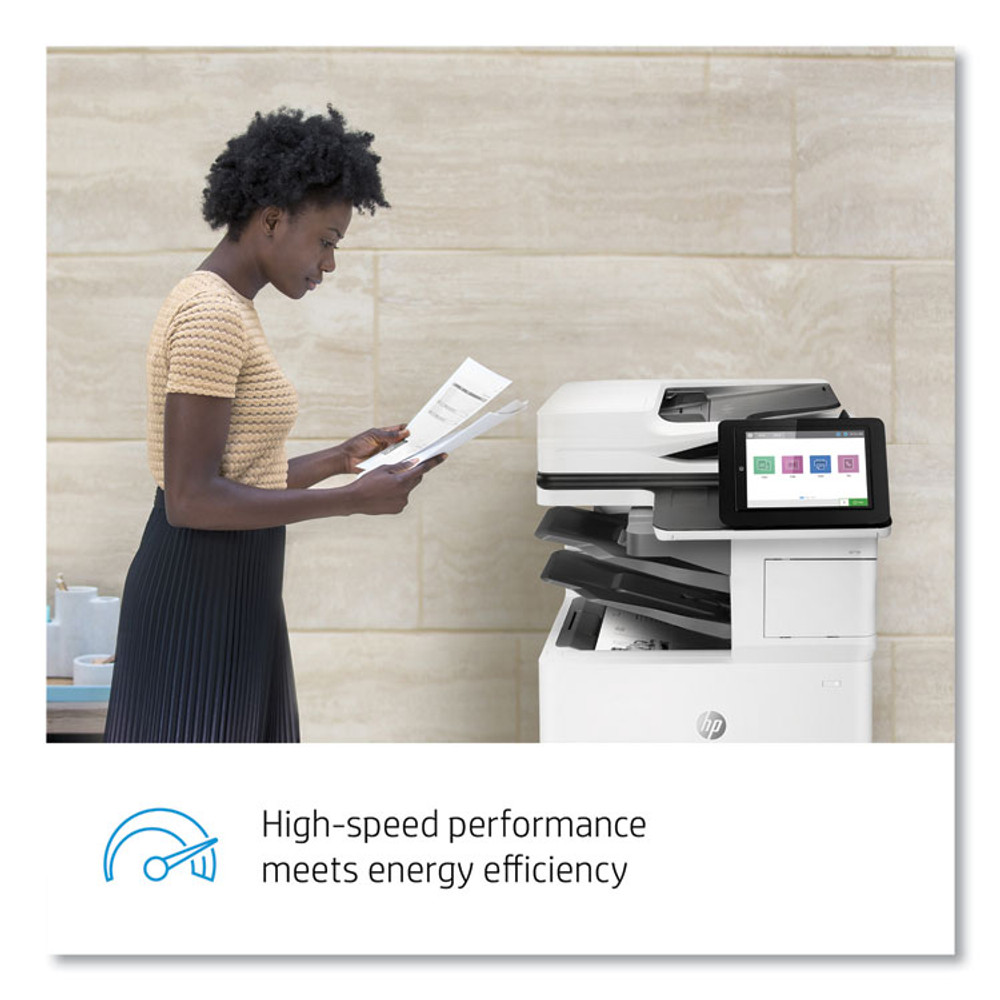 HP INC 7PS96A LaserJet Enterprise MFP M634z Multifunction Laser Printer, Copy/Fax/Print/Scan