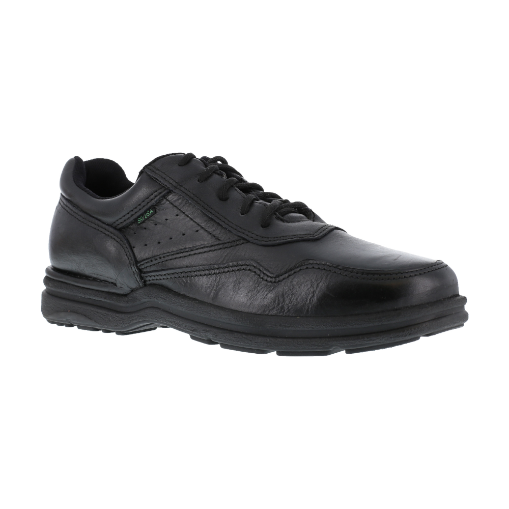 Reebok RP261-W-11.0 Rockport Postwalk Women's Oxford Work Shoe w/ Soft Toe - Black