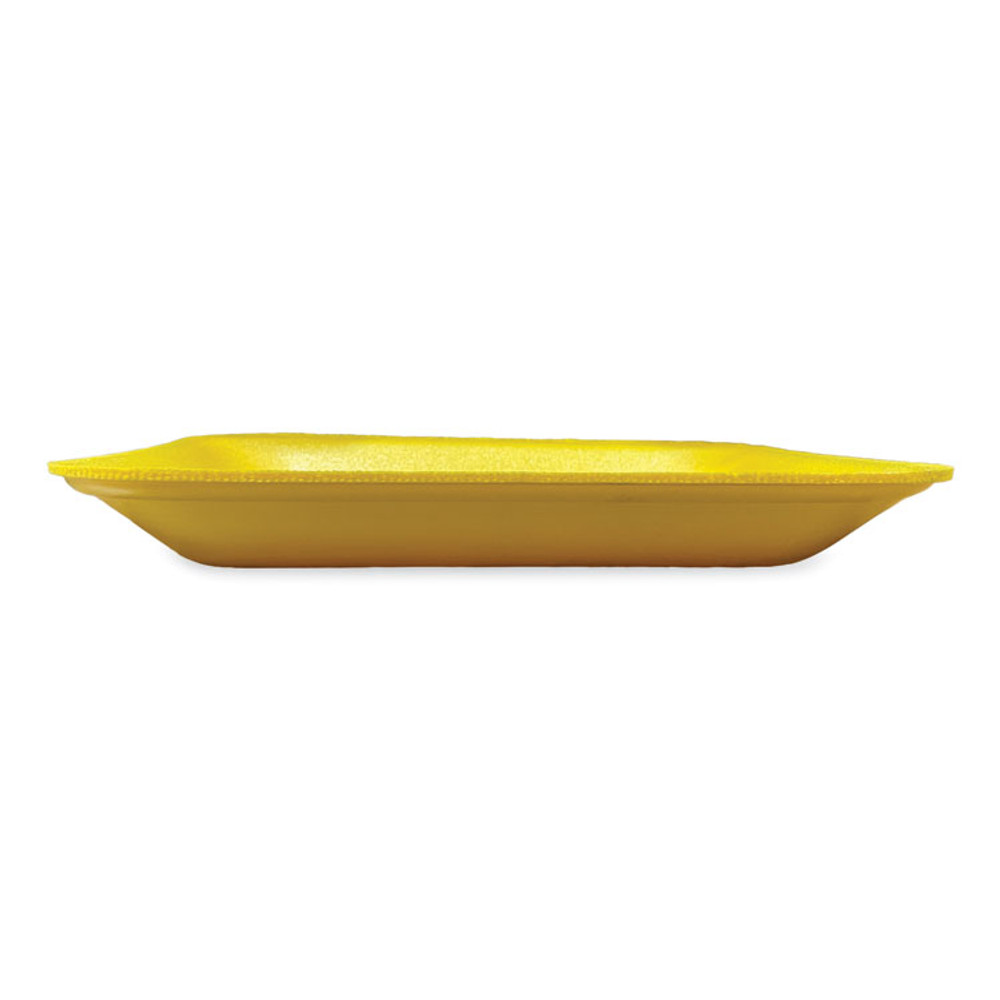GEN 8PYEL Meat Trays, #8P, 10.8 x 8.82 x 1.5, Yellow, Foam, 200/Carton