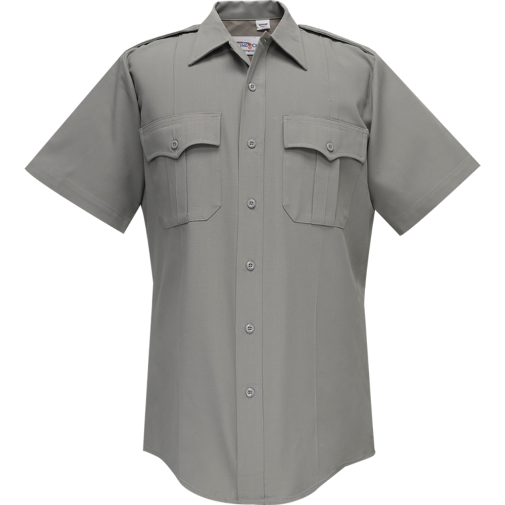 Flying Cross 85R78Z 01 15.5 N/A Command Short Sleeve Shirt w/ Zipper