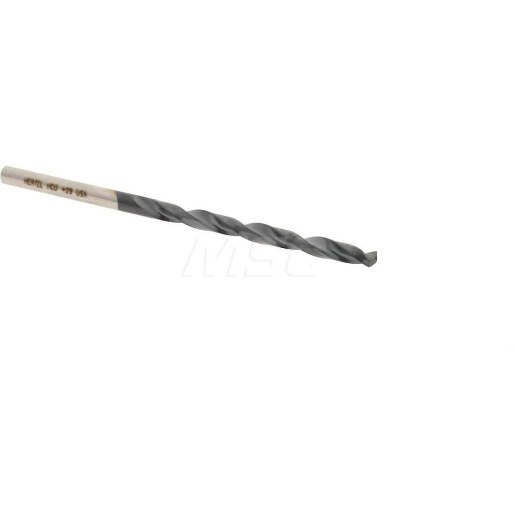 Hertel 4140216 Jobber Length Drill Bit: #29, 135 &deg;, Cobalt