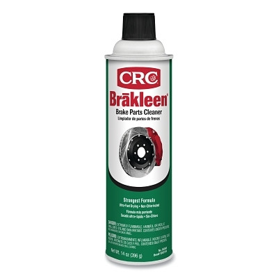 CRC® Brake Parts Cleaner, 14 oz Aerosol Can, Solvent Odor, Non-Chlorinated, High Strength