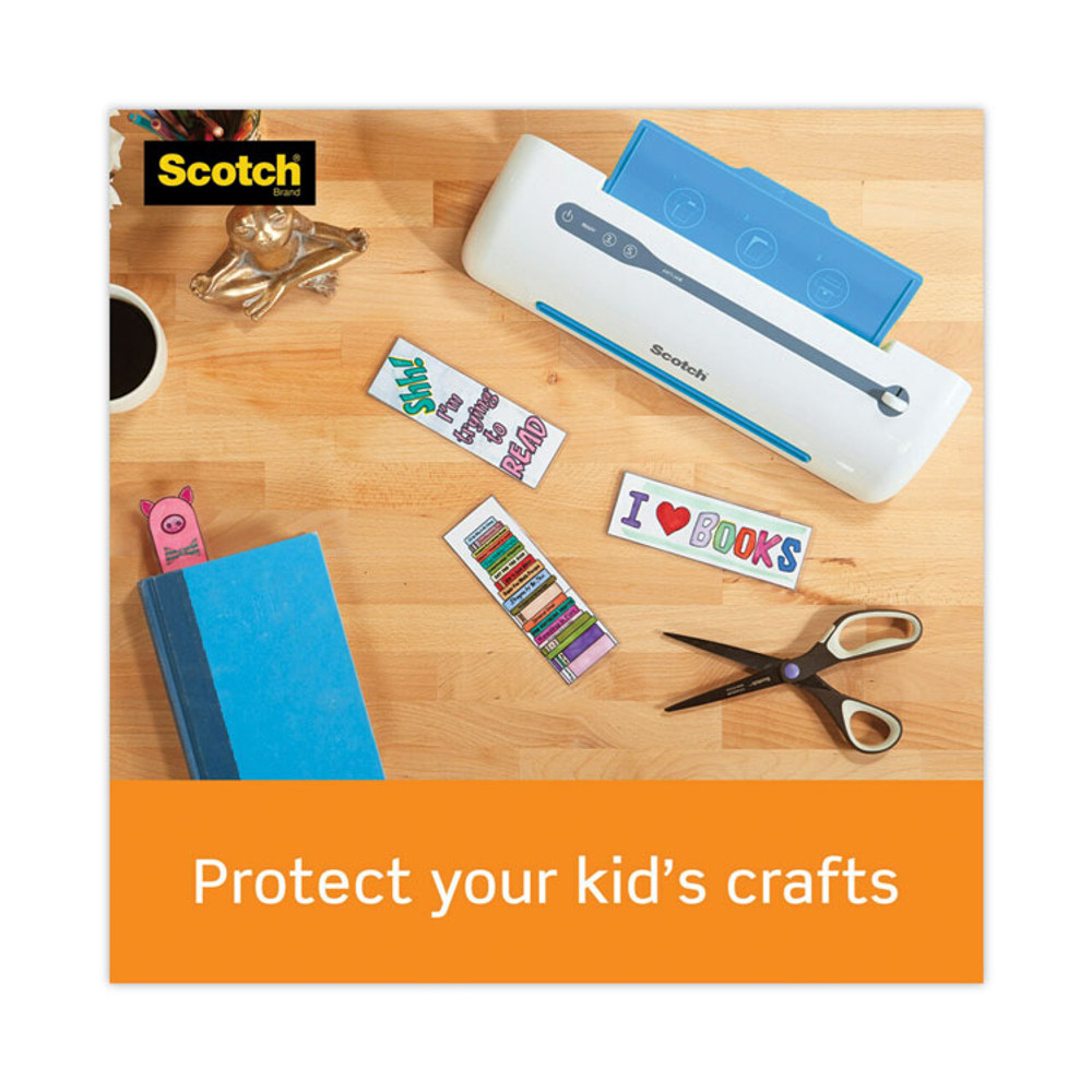 3M/COMMERCIAL TAPE DIV. Scotch™ DL961 Refill for LS960 Heat-Free Laminating Machines, 5.4 mil, 8.5" x 90 ft, Gloss Clear