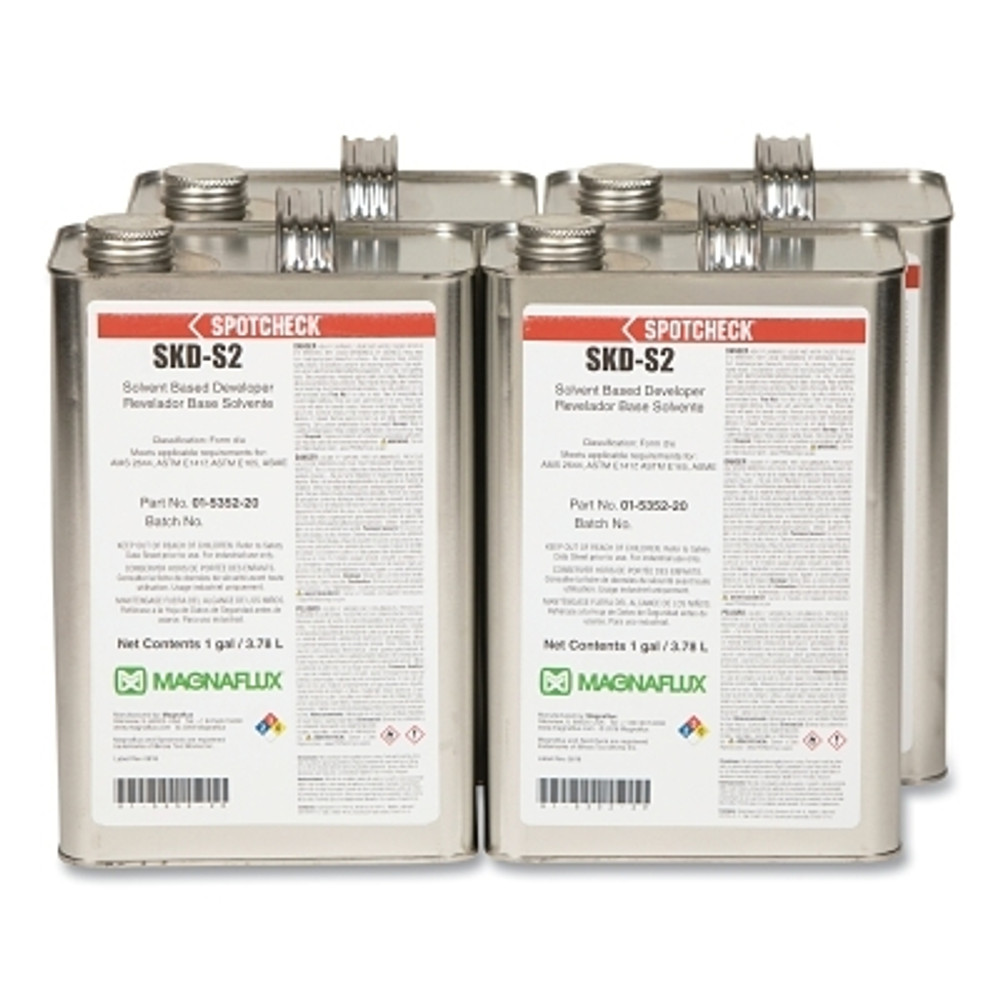 Magnaflux Spotcheck SKC-S, Liquid Developer, 1 gal, Can