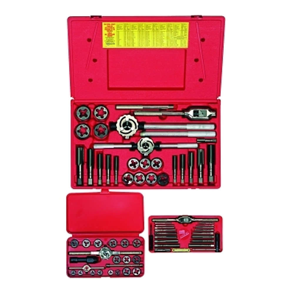 Stanley® Products Irwin Hanson® Metric Tap and Hex Die Set, 66-pc, Plastic Case