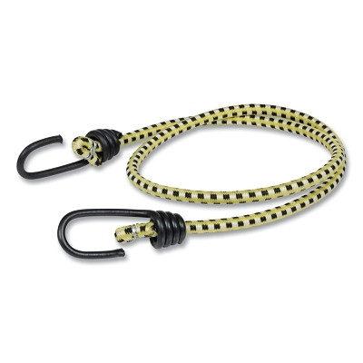 Keeper® Vinyl-Coated Steel Hooks Bungee Cord, 36 in L