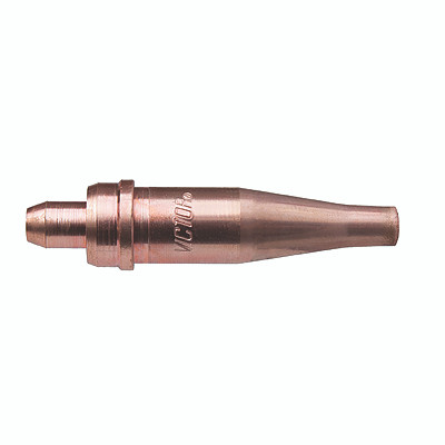 Esab Welding Victor® Series 1 Type 101 Cutting Tips, Size 3, Acetylene, Copper