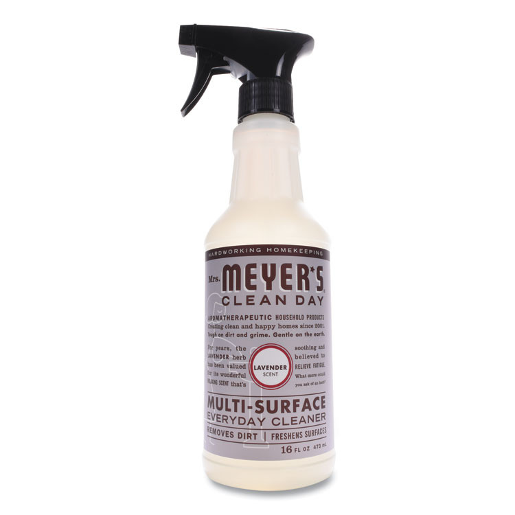THE CALDREA COMPANY Mrs. Meyer's® 323568 Multi Purpose Cleaner, Lavender Scent, 16 oz Spray Bottle, 6/Carton