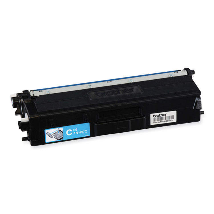 BROTHER INTL. CORP. TN437C TN437C Ultra High-Yield Toner, 8,000 Page-Yield, Cyan