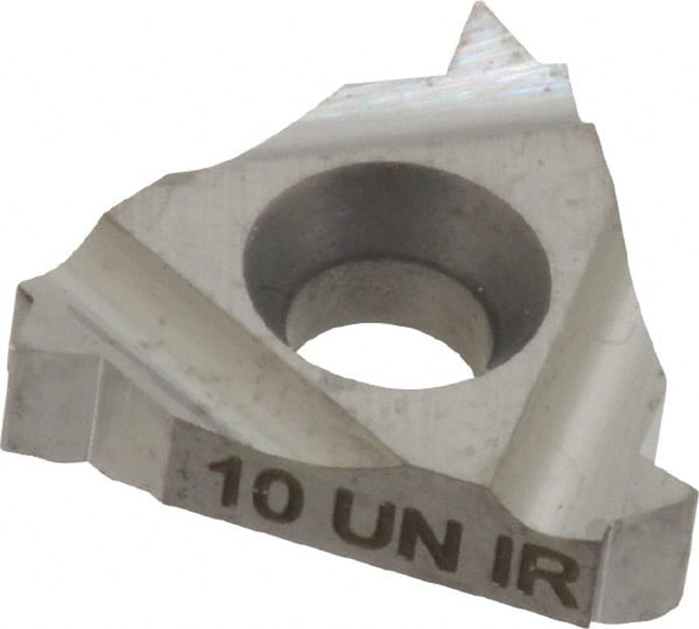 Carmex 16IR10UNC5/P30 Laydown Threading Insert: 16 IR 10UN C-5/P-30, Solid Carbide