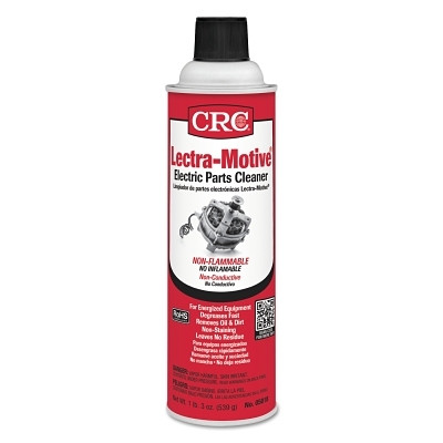 CRC® Lectra Motive® Electric Parts Cleaner, 20 oz Aerosol Can, Irritating Odor