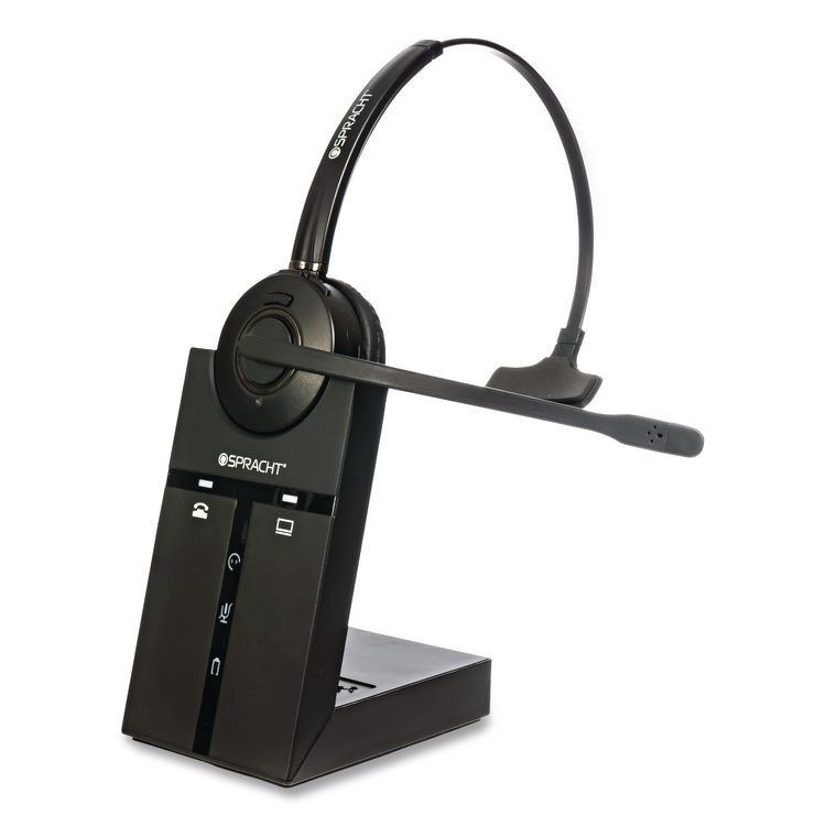 SPRACHT HS2020 ZuM Maestro SPT-HS2020 Monaural Over The Head Headset, Black