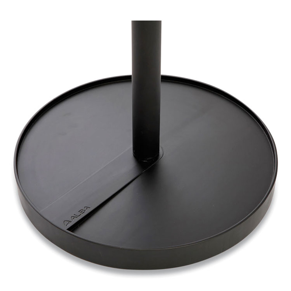 ALBA PMBRION Brio Coat Stand, 13.75w x 13.75d x 66.25h, Black