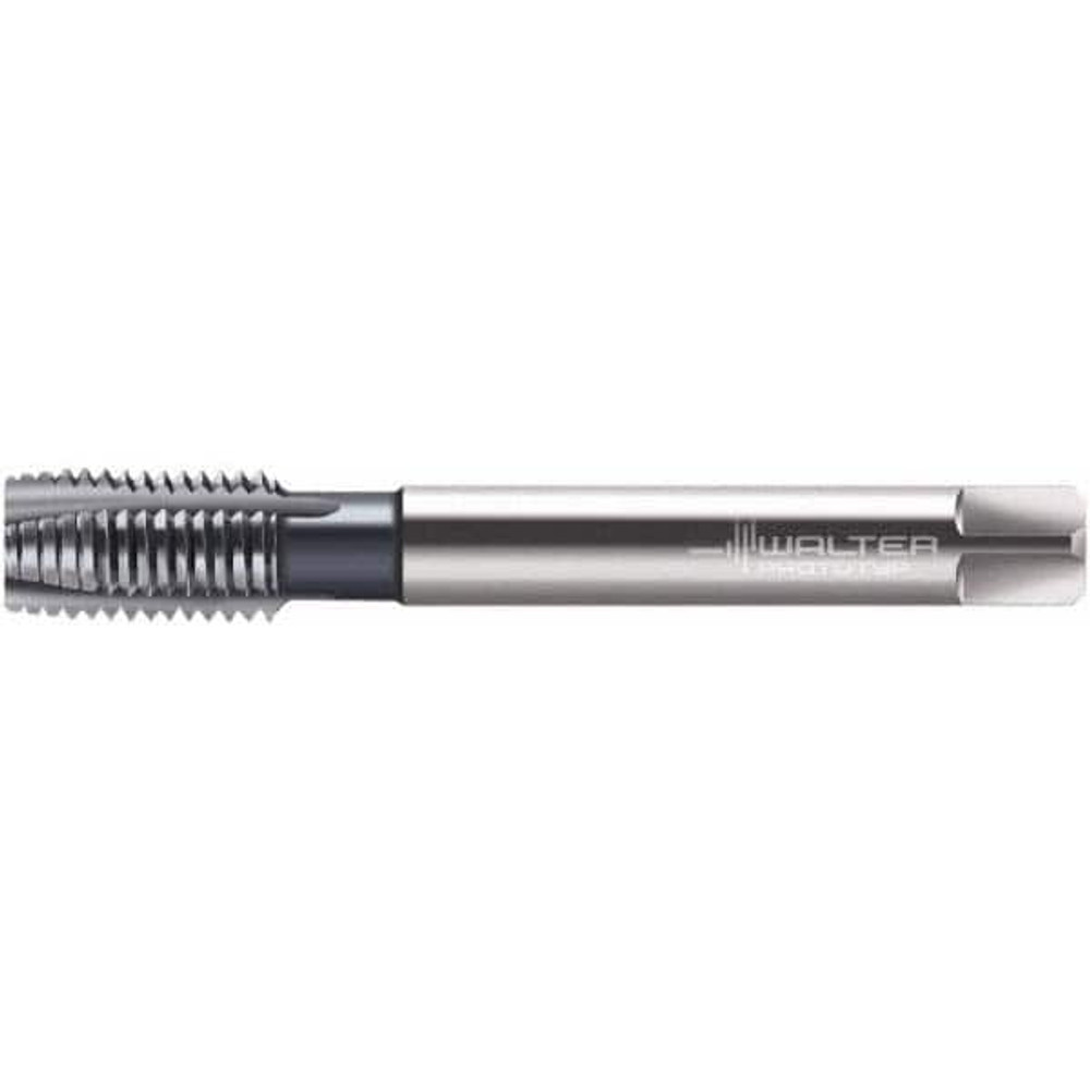 Walter-Prototyp 6149709 Spiral Point Tap: M10 x 1.5, Metric, 3 Flutes, Plug, 6HX, Cobalt, TiCN Finish