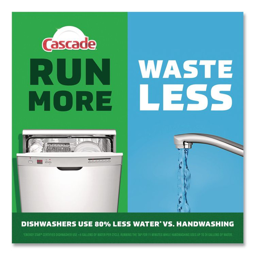 PROCTER & GAMBLE Cascade® 97720 Complete ActionPacs, Fresh Scent, 55/Pack