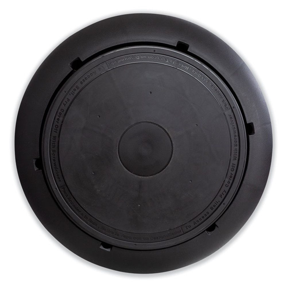 SAFCO PRODUCTS 4761GV Runtz Swivel Ball Chair, Backless, Supports Up to 250 lb, Green Vinyl