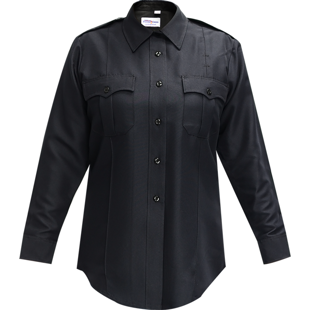 Flying Cross 127R78Z 86 40 REG Command Women's Long Sleeve Shirt w/ Zipper
