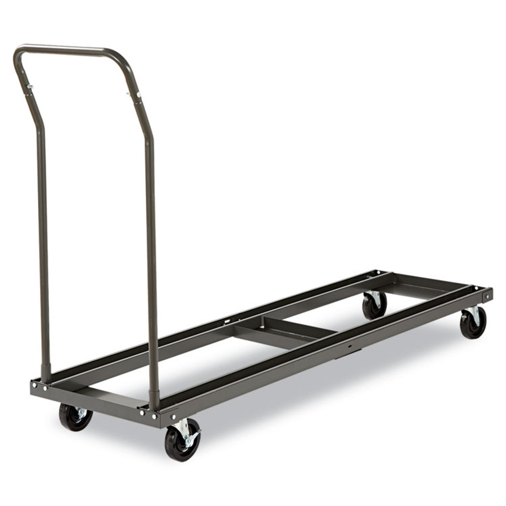 ALERA FTCART Chair/Table Cart, Metal, 600 lb Capacity, 20.86" x 50.78" to 72.04" x 43.3", Black
