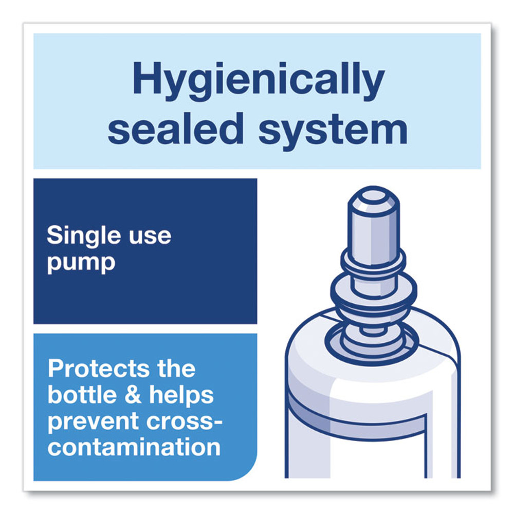 SCA TISSUE Tork® 401811 Extra Mild Foam Soap Refill, Unscented, 1 L, 6/Carton