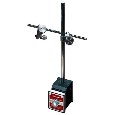 L.S. Starrett 657 Series Magnetic Base and Post Assembly, 657AA, Complete Set