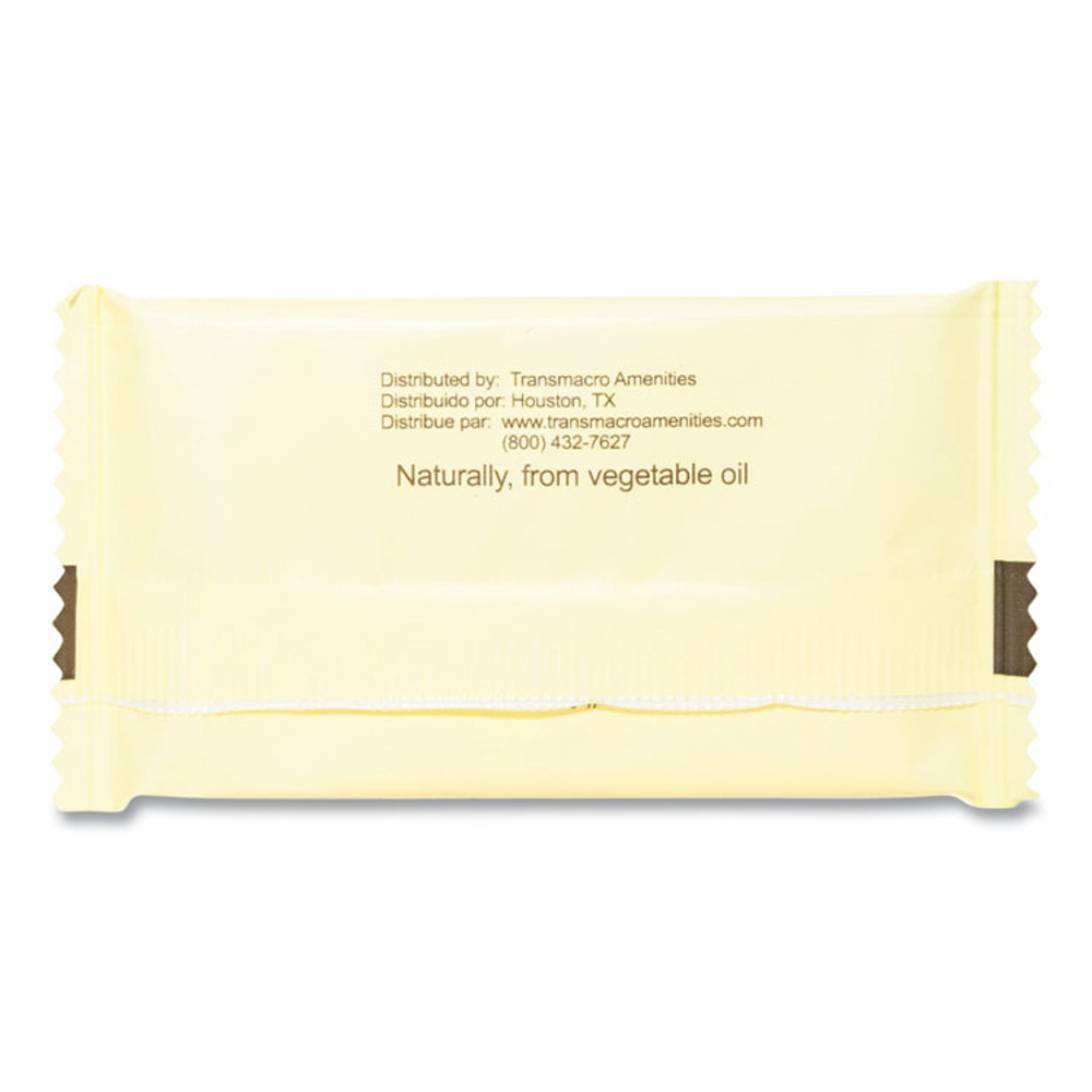 TRANSMACRO AMENITIES Good Day™ 390075A Amenity Bar Soap, Pleasant Scent, # 3/4, 1,000/Carton