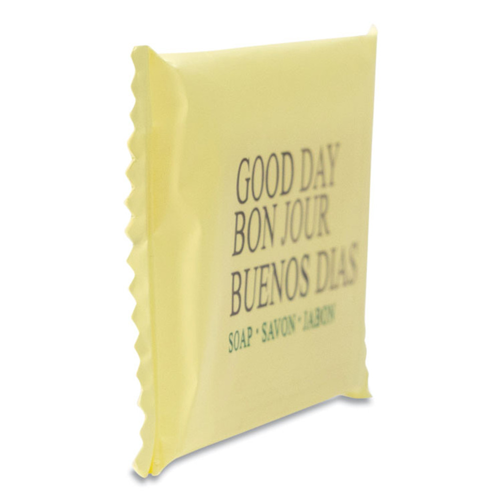 TRANSMACRO AMENITIES Good Day™ 390075A Amenity Bar Soap, Pleasant Scent, # 3/4, 1,000/Carton