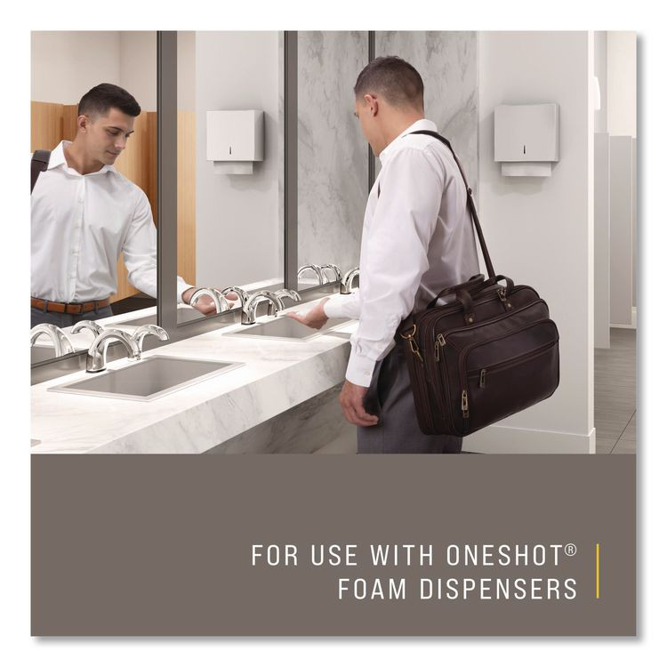 RUBBERMAID COMMERCIAL PROD. 750390 Free-N-Clean Foaming Hand Soap Refill, Fragrance-Free, 1,600 mL, 4/Carton