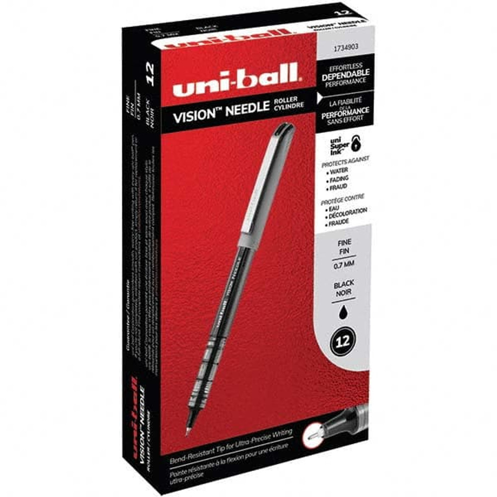 Uni-Ball 1734903 Stick Pen: 0.8 mm Tip, Black Ink