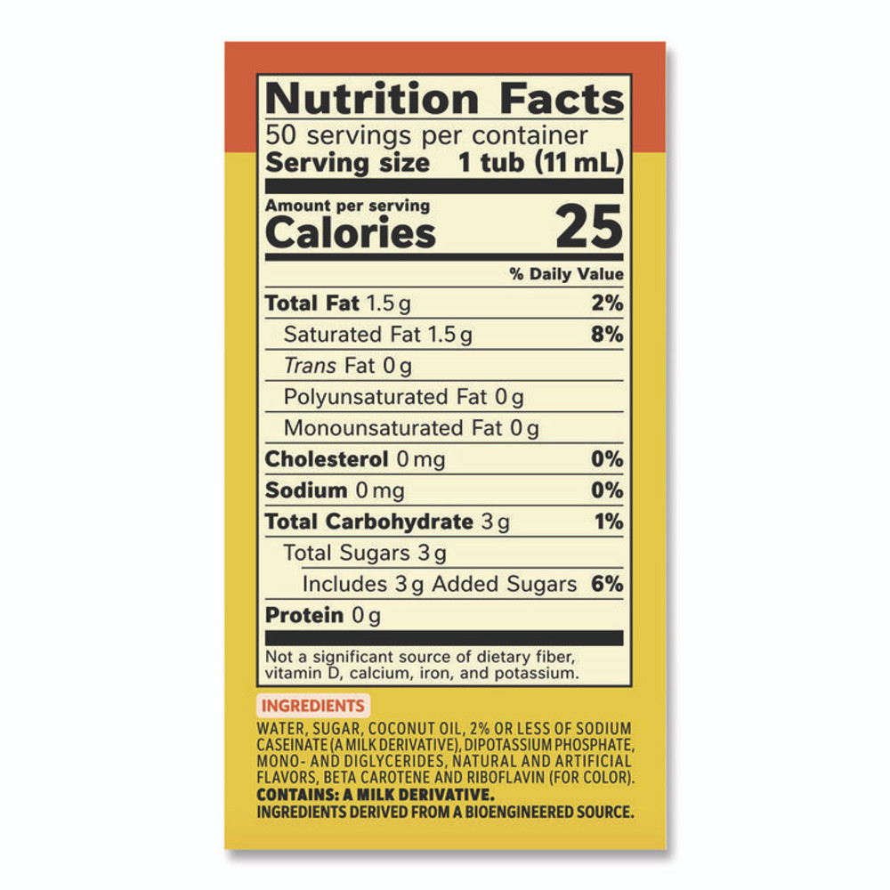 NESTLE Coffee mate® 35180BX Liquid Coffee Creamer, Hazelnut, 0.38 oz Mini Cups, 50/Box