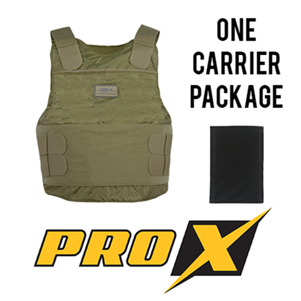 GH Armor Systems GH-PX03-II-M-1-SLT ProX PX03 Level II Carrier Package