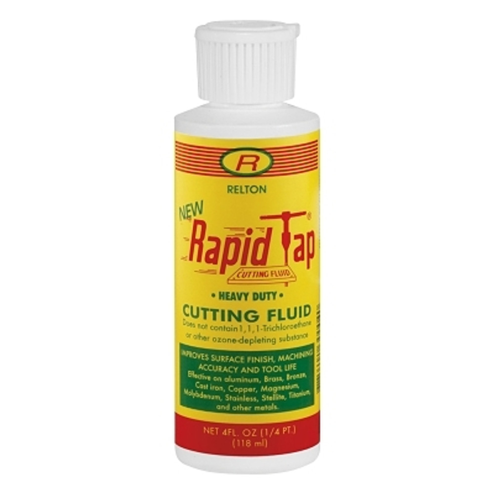 Relton Rapid Tap® Heavy Duty Cutting Fluid, 4 oz, Squeeze Bottle